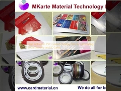 ฟิล์มเคลือบทับ PVC ยึดเกาะสูงสำหรับเคลือบบัตรประกันสังคมและบัตร IC