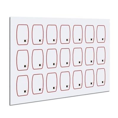 PVC RFID Card Inlay IC Fudan F08 หรือ F1108 TK4168 1k ชิป ID TK41004168