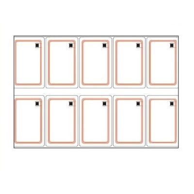 PVC RFID Card Inlay IC Fudan F08 หรือ F1108 TK4168 1k ชิป ID TK41004168