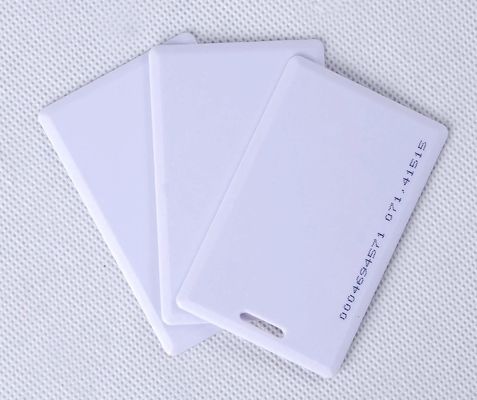 0.8 มิลลิเมตร RFID คาร์ดพีวีซี F1108 TK4168 1k ชิป Fudan F08