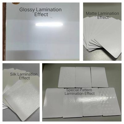 A4 A3 A3 + ขนาดแผ่นเหล็ก lamination สําหรับการผลิตการ์ดสมาร์ท