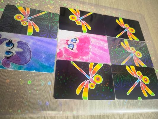 Hologram Overlay สําหรับการ์ดพิเศษ / Laser Film Film / PVC Coated Ovelay / Laser Hologram