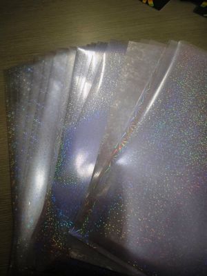 Hologram Overlay สําหรับการ์ดพิเศษ / Laser Film Film / PVC Coated Ovelay / Laser Hologram
