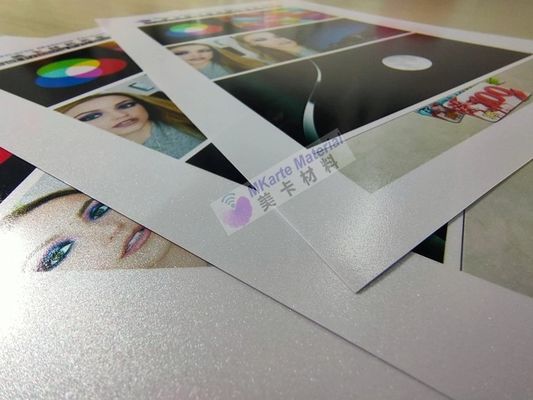 0.15mm-0.40mm PVC Inkjet Sheet Offset Printing สีขาว ดิจิตอล พิมพ์พิมพ์พีวีซี บัตรธนาคาร