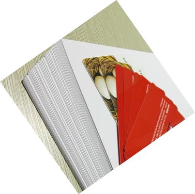 ช่วงความหนา 0.12-0.76 มิลลิเมตร PVC Core Sheet Offset Printing การพิมพ์ผ้าไหม-จอพิมพ์สําหรับอุตสาหกรรมบัตรพลาสติก