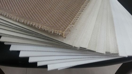 โครงการประกอบความอุดหน่ํา ผนัง PVC Card Lamination กับชั้นผ้าปูและยางซิลิคอนสีดํา