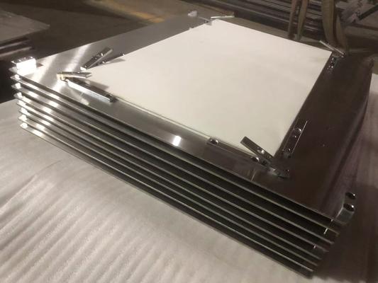 แผ่นรองเคลือบลามิเนตยางซิลิโคนสีขาว 3.0 มม. สำหรับการเคลือบบัตรพลาสติก