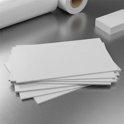 0.30mm ความหนา Offset พิมพ์แผ่นพื้น PVC สําหรับการผลิตบัตรธนาคาร