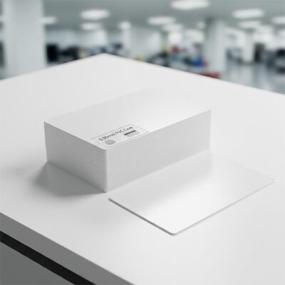 0.30mm ความหนา Offset พิมพ์แผ่นพื้น PVC สําหรับการผลิตบัตรธนาคาร