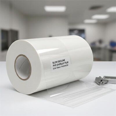 หนังผนังผนัง PVC ที่สามารถพิมพ์ได้ด้วยความหนา 0.04-0.10 มิลลิเมตรสําหรับการละเมิดบัตร
