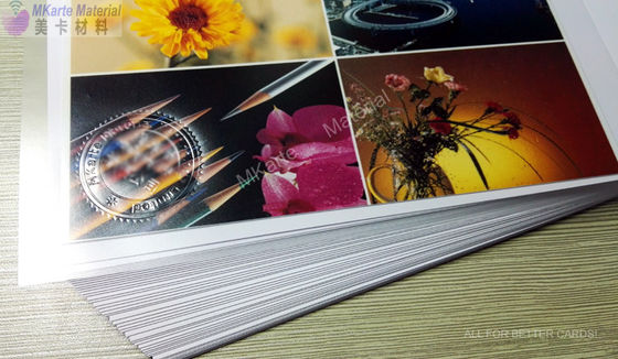 แผ่นพีวีซีการพิมพ์ดิจิตอล Konica MDP-KM-W สำหรับการผลิตบัตร