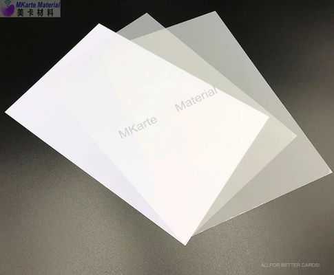 0.15mm + 0.46mm + 0.15mm White Dragon แผ่นพีวีซีอิงค์เจ็ท Non-Laminating PVC MNI-3