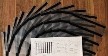 PVC เคลือบลายแม่เหล็กขนาด A4 HICO / LOCO สำหรับทำบัตรพลาสติก