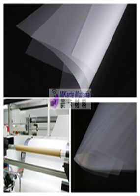 แผ่นฟิล์มพลาสติกเคลือบด้วยพลาสติก PETG แรงกระแทกสูงสำหรับการทำบัตรวัสดุ PETG