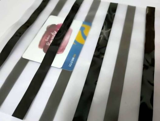 บัตรพีวีซี 0.04 มม. A4 A3 ขนาดแถบแม่เหล็กเคลือบฟิล์มซ้อนทับ