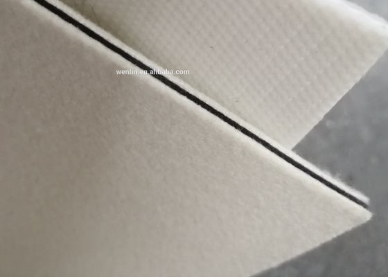 เบาะรองนั่งทำด้วยผ้าขนสัตว์ขนาด A4 สำหรับเคลือบบัตร RFID ของธนาคาร / เครดิต