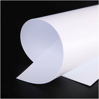 No Crack Silk Screen Printing 35 Dyne 0.12mm PVC Core Sheet