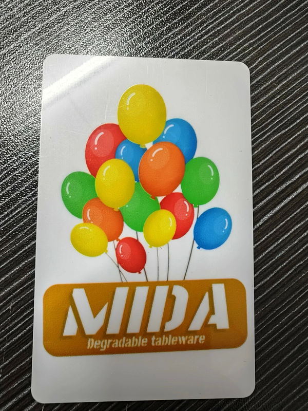 กระดาษพิมพ์บัตรพีวีซีรีไซเคิล 0.3 มิลลิเมตร กระดาษพิมพ์ดิจิตอล