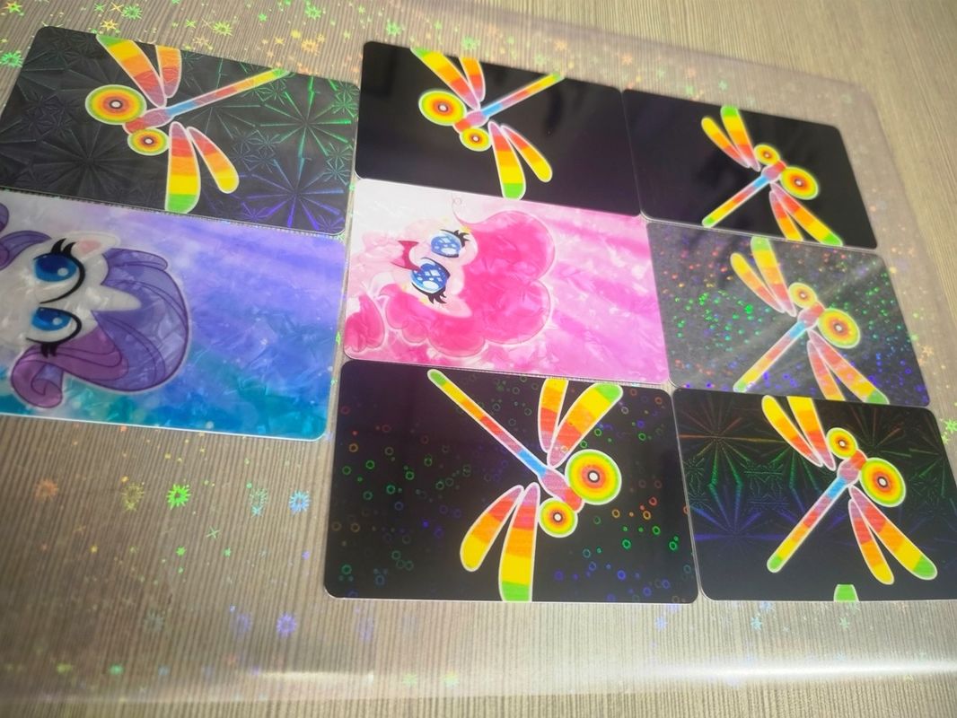Hologram Overlay สําหรับการ์ดพิเศษ / Laser Film Film / PVC Coated Ovelay / Laser Hologram