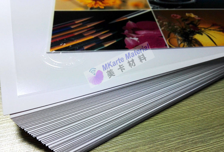 แผ่นพีวีซีการพิมพ์ดิจิตอล Konica MDP-KM-W สำหรับการผลิตบัตร