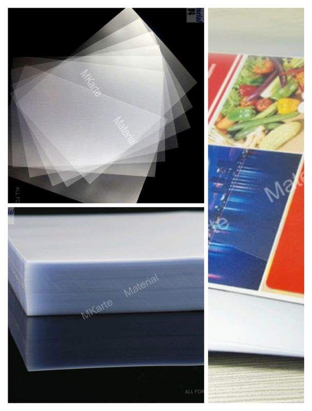 แผ่นพีวีซีทับซ้อนทนรอยขีดข่วนสำหรับเครื่องพิมพ์ดิจิตอลต่างๆ HP Indigo / Konica Minolta
