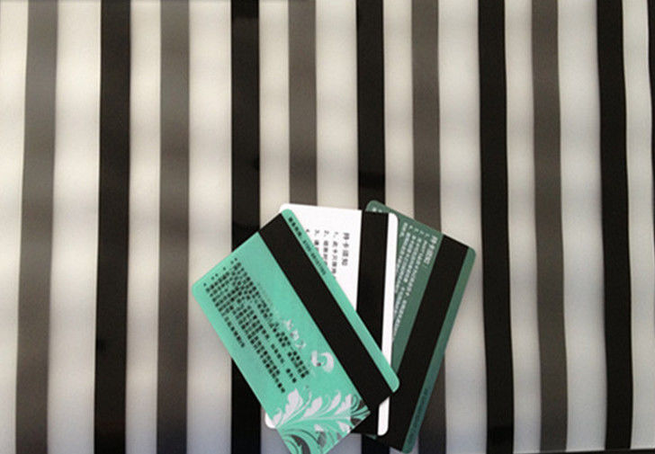 PVC เคลือบลายแม่เหล็กขนาด A4 HICO / LOCO สำหรับทำบัตรพลาสติก