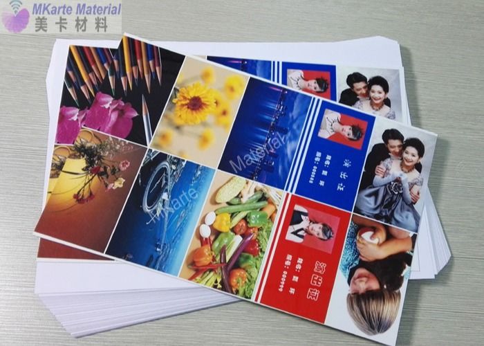 A3 ขนาด 0.76 มม. Silk Screen Printing PVC Core Sheet